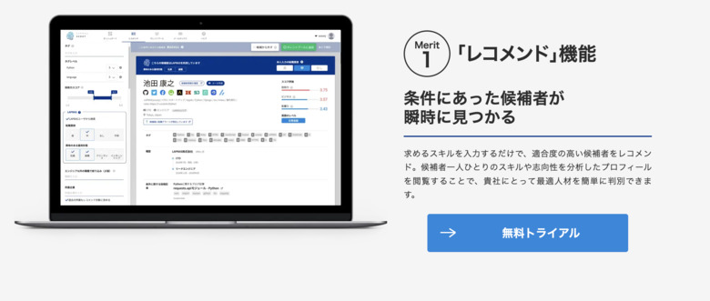 LAPRAS IT エンジニア 転職 ポートフォリオ スカウト Wantedly Qiita SpeakerDeck note teratail GitHub Twitter フロントエンジニア バックエンドエンジニア WEBアプリケーションエンジニア インフラエンジニア